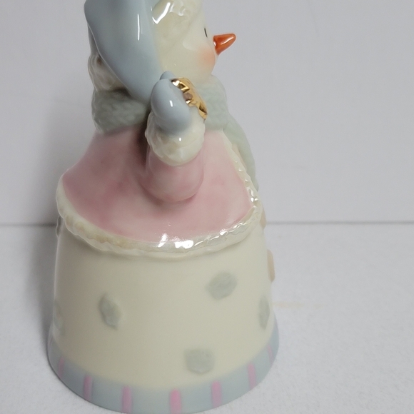 Baum Bros Formalities Snowman bell ornament - Picture 7 of 16